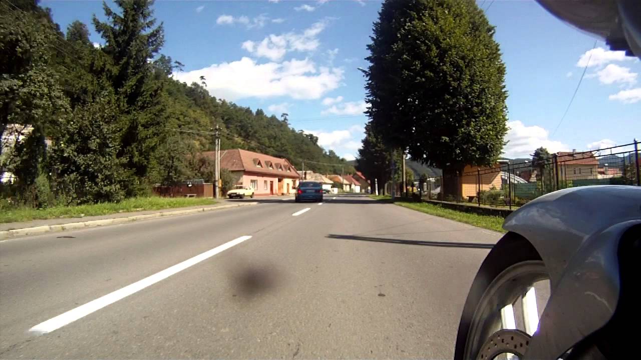 B512 Zarnovica to Pukanec via narrow lanes