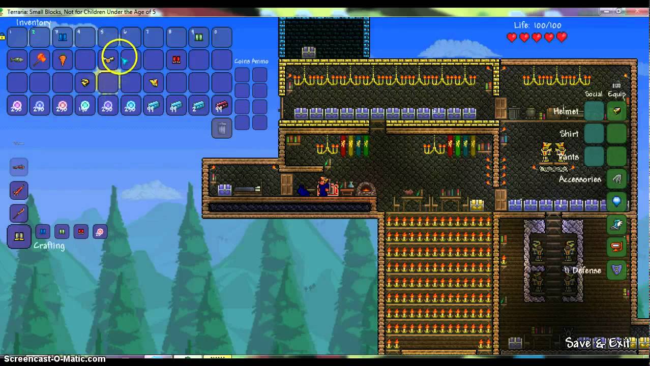 Terraria How to craft hallowed armor YouTube Terraria How to craft hallowed armor YouTube