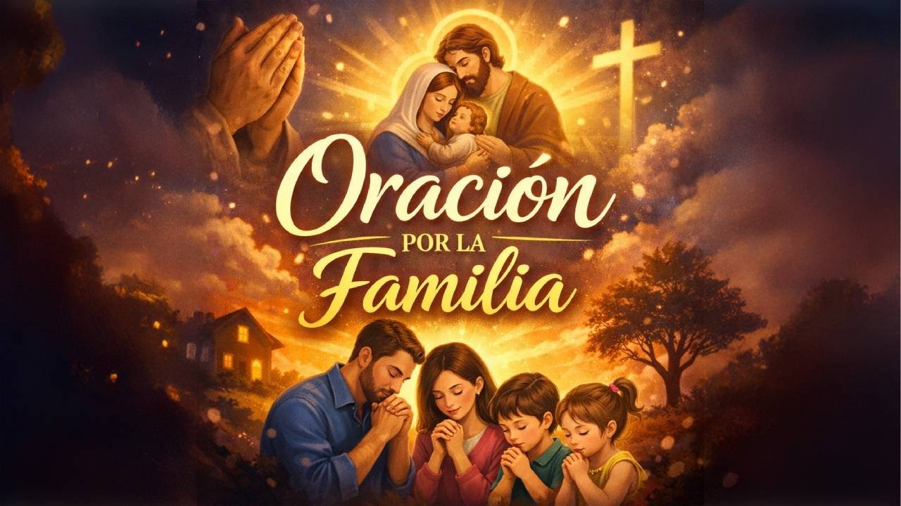 ORACIÓN POR LA FAMILIA 🙏 PROTECCIÓN Y BENDICIÓN PARA TU HOGAR