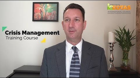 Crisis Management Training Course