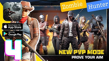 Zombie Hunter: Offline Games Gameplay Walkthrough - Part 4 (iOS, Android)