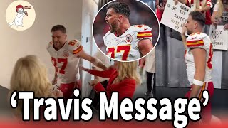 Travis Kelce trolls Raiders fans after Chiefs go undefeated at Allegiant Stadium