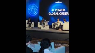 Tom Lembong menjadi narasumber dialog tentang Ai di acaraThe Cornerstone