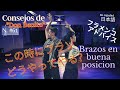 ¿Cómo se ponen los brazos en este paso de flamenco? このパソの時のブラソは？