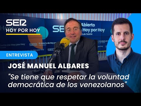 José Manuel Albares: "No reconoceremos un resultado electoral en Venezuela que no esté verificado"