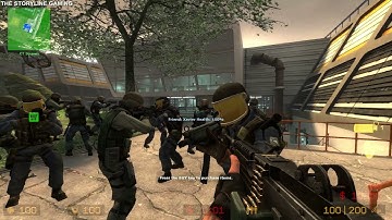 Counter Strike : Source - Aurora - Gameplay "CT Forces" (with bots) No Commentary