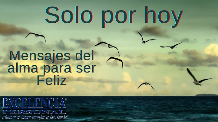 Solo por hoy. Navega en lo profundo. Lic. Gerardo ...