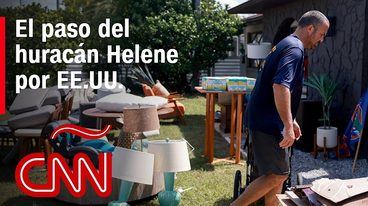Resumen del paso del huracán Helene por EE.UU.