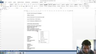 11. En el procesador de texto hacer un curriculum