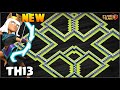 NEW TOWN HALL 13 FARMING Base with REPLAY 2024!! TH13 HYBRID base COPY LINK - Clash of Clans(COC)