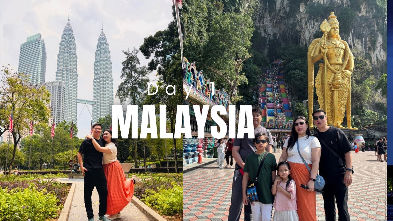 Travel Vlog Malaysia Day 1 | Let's Explore Kuala Lumpur 