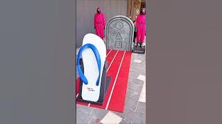 🚨Jump Rope Challenge by Squid Game 😰🤸 at Lalaport bukit bintang malaysia #Shorts #viral #squidgame3