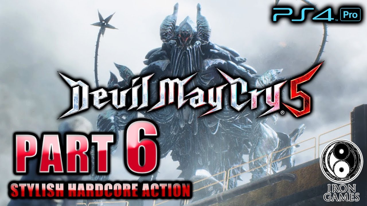 #6【デビルメイクライ5/高画質】ネロの唸るバスター！ボス「ギルガメス・ゴリアテ・アルテミス」まとめてノーダメージ攻略：ミッション6 Sランク【Devil May Cry 5】