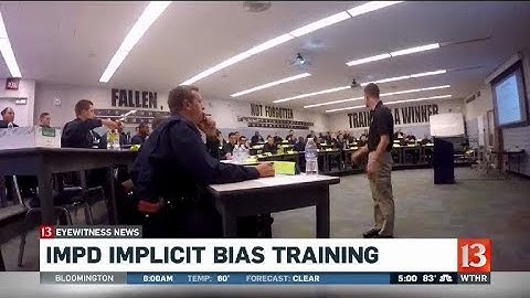 Implicit bias training
