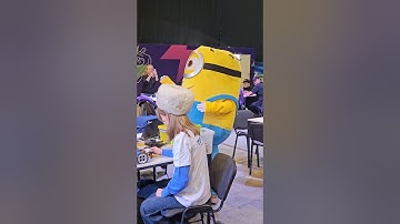 Minion at the robot battle #battleofrobots #battle #robots #championship #shorts #robotics