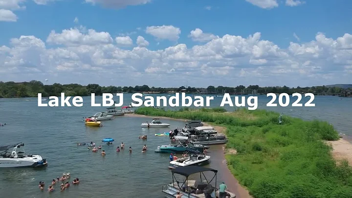 Lake LBJ Sandbar 20220812
