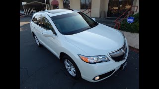 2014 Acura RDX AWD SUV with tech package video overview and walk around.