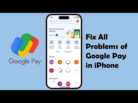 Видео: Fix Google Pay Not Working, Not Opening, Not Sending Money Issues in iPhone