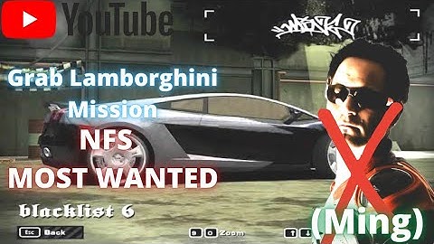 Need For Speed: Most Wanted (2005) - Rival Challenge - Ming (#6) {Sumit0642}