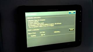 How to calibrate Lowrance Point-1