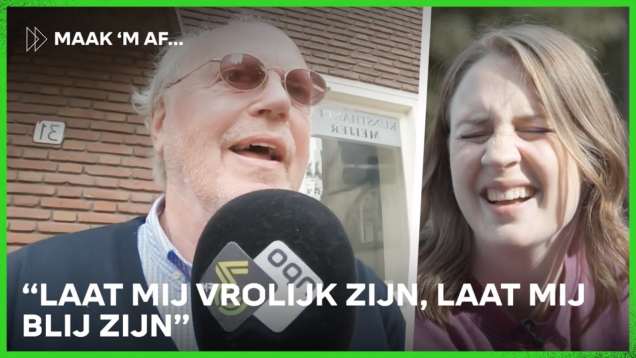 Oude man geeft wijze levenslessen | Maak 'm Af | NPO 3FM
