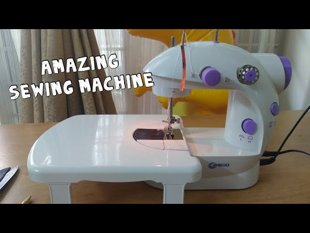 Cheap Beginner Mini Sewing Machine Unboxing & Review 