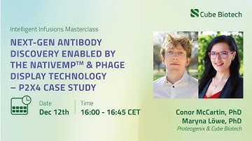 Next Gen P2X4 Antibody Discovery Enabled by NativeMP & Phage Display | Dr. Löwe & Dr. McCartin