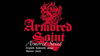 Armored Saint GTR Team Phil Sandoval & Jeff Duncan ~ Krunch Kabinets~ NAMM2022 ~ GSP Production