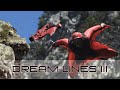 Dream lines iii  wingsuit proximity by jokke sommer