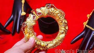 ৭.৫ লাখ টাকার সিংহমুখী বালা|১২৫ গ্রামের বালা|The Exclusive Lion Bangles|Senco Gold & Diamonds️