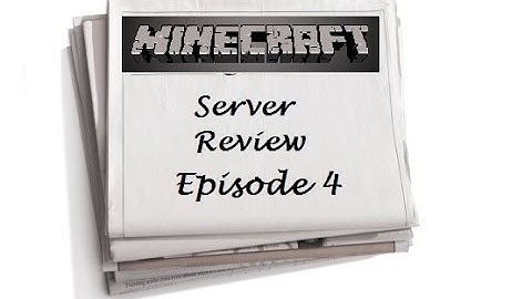 Minecraft: Server Review: Episode 4:  Mythcraft