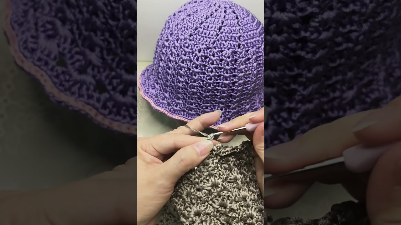Crochet hat tutorial #anxincrochet #crochet #crochethat #handmade #knitting #diy