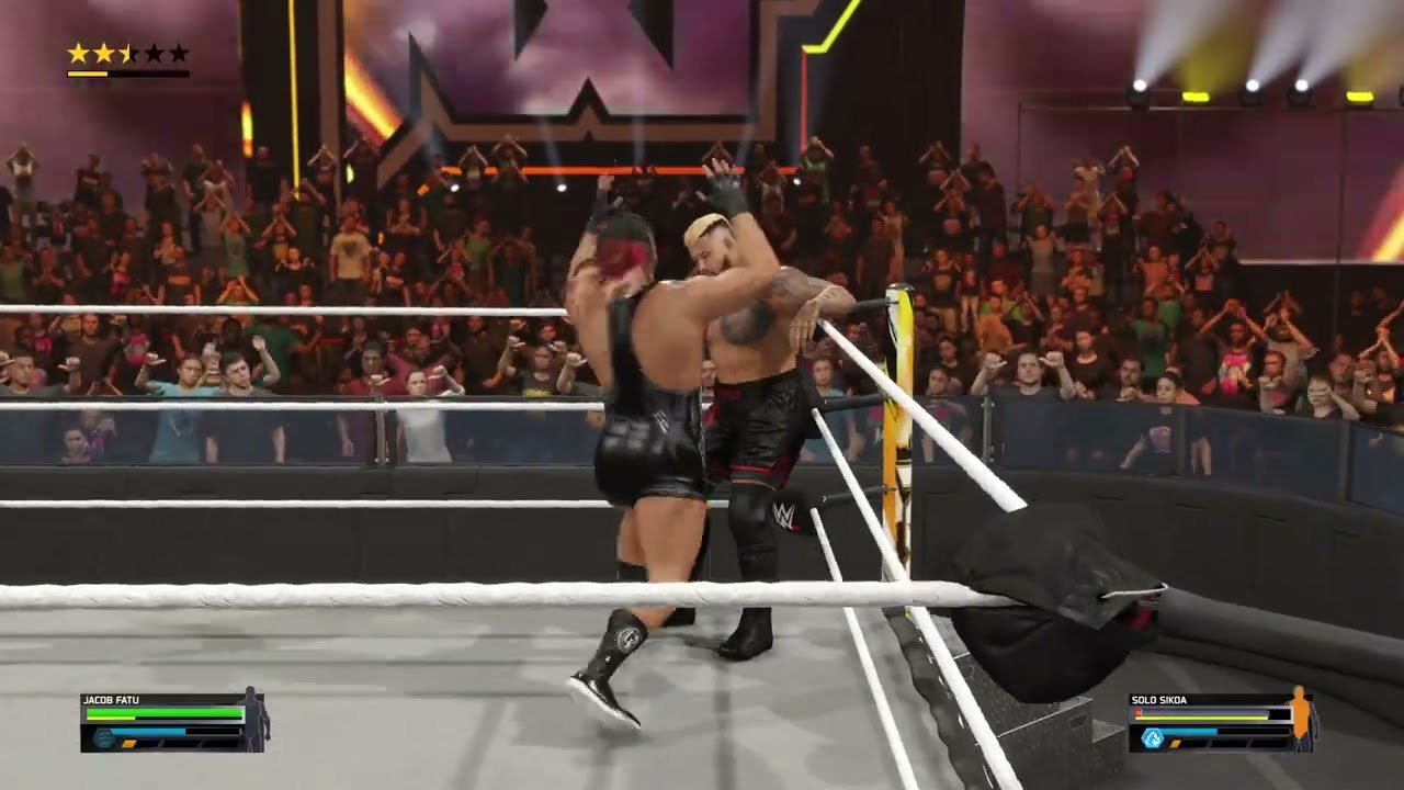 WWE 2K25_ Jacobson.Versus.Solo sikoa.It. Nxt