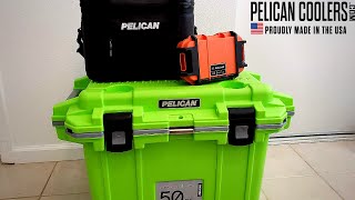 My Pelican Coolers Came In!!!(Elite 50Qt, Soft-12 Can, Ruck Case-R40)