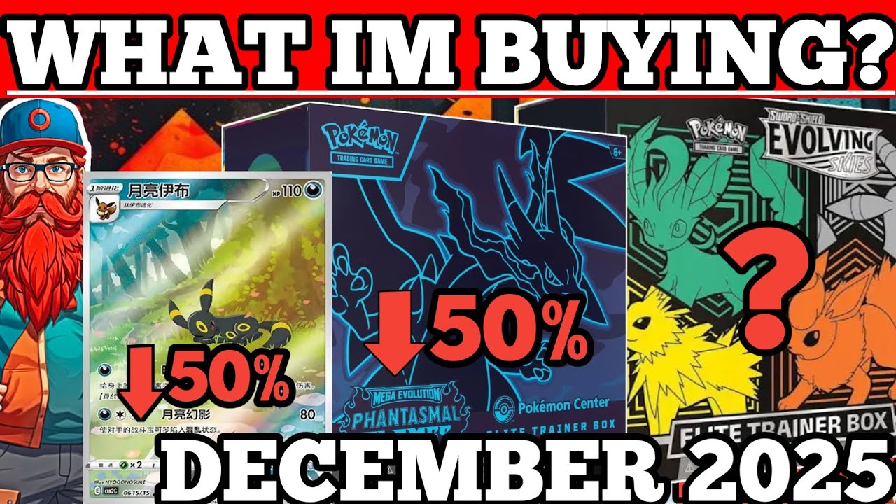 POKEMON INVESTING DECEMBER 2025! Products & Cards IM Investing into This  Month!