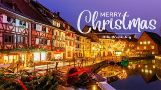 Christmas Piano Music In Small Town 💞 Heavenly Christmas Music💘 Christmas Ambience 🎄 Christmas Mood