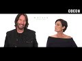 ODEON meets the cast of The Matrix Resurrections - Keanu Reeves, Carrie-Anne Moss, and more!