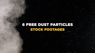 FREE Dust Particles Stock Footage - After Effects, Premier Pro, Final Cut& Any Software