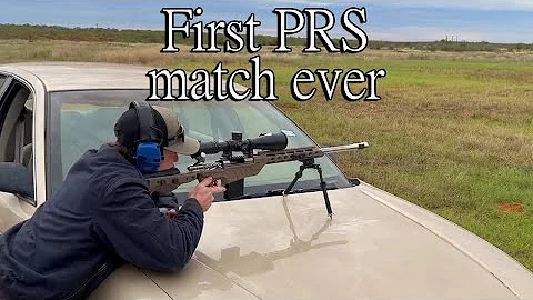 Clay's first PRS match and he did great!  6.5 CM