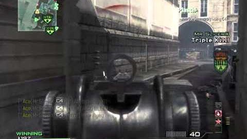 MW3-LockDown Triple C4 Kill