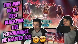 BLACKPINK - 'SURE THING (Miguel)' COVER 0812 SBS PARTY PEOPLE (Reaction)