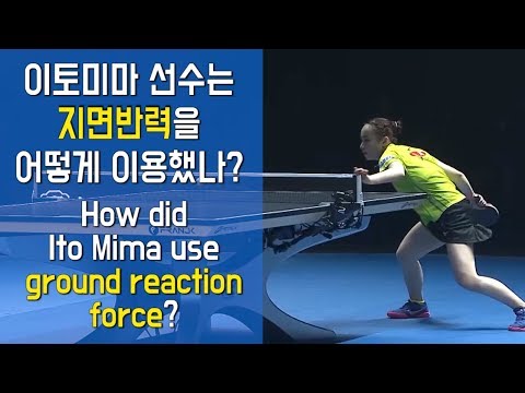 How did <strong>Ito</strong> Mima use ground reaction force?