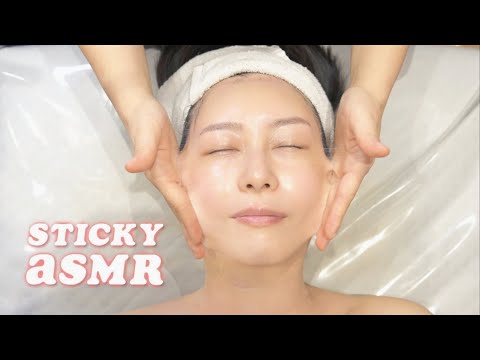 ASMR💆🏻‍♀ 쫀득~ 쫀득한 2배 탄력 얼굴 마사지❤ 팅글 수면