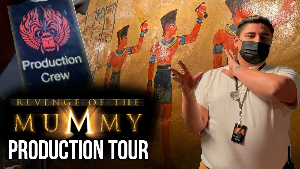 Revenge of the Mummy Production Tour - Universal Studios Florida