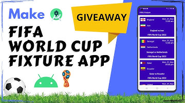 Make FIFA World Cup 2022 Fixture App | Android Studio | SPECIAL GIVEAWAY