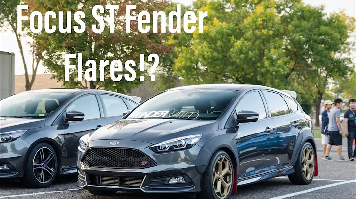 Focus ST gets Fender Flares!!