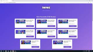 VERIFIED STORE CHEAP FORTNITE ACCOUNTS | LEGIT RARE ACCOUNTS | ✅(ATSHOP.IO) CHECK DESCRIPTION!