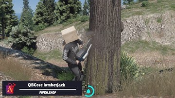 FiveM Lumberjack Script | FiveM Job #fivem #job #lumberjack #script