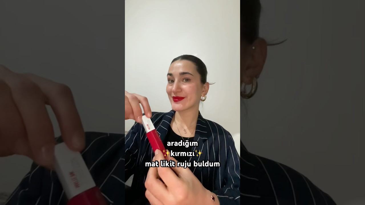 Kırmızı ruj önerisii ✨ Maybelline Super Stay Matte Ink - 20 PIONEER ❤️‍🔥 