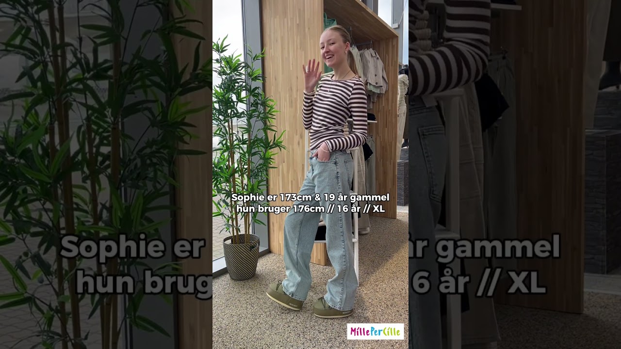 Størrelsesguide på HOUNd Low Rise jeans hos MillePerCille